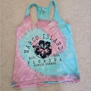 Perfect summer tie dye tank top!